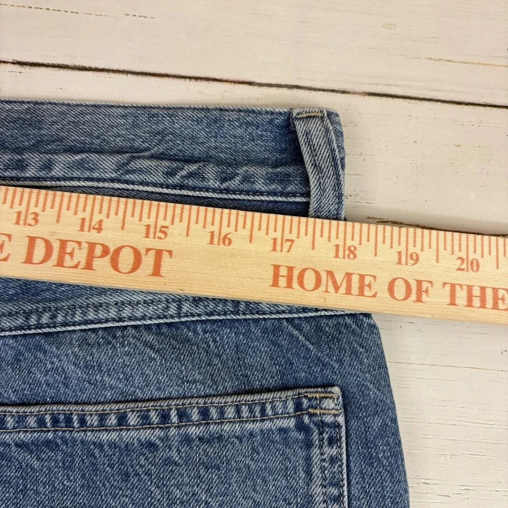 Madewell Relaxed Straight Workwear Carpenter Jeans Mens 33x32 Blue NEW NWT